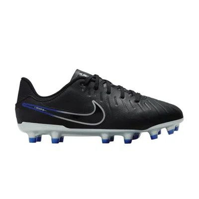 Pre-owned Nike Tiempo Legend 10 Academy Mg Gs 'shadow Pack' | Black | Kid's Size 5.5