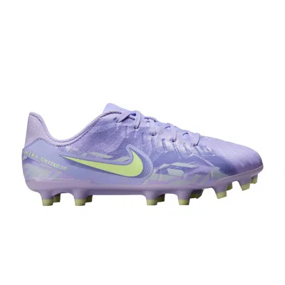 Pre-owned Nike Tiempo Legend 10 Academy Mg Gs 'united Pack 2025' | Purple | Kid's Size 5