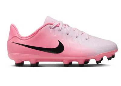 Pre-owned Nike Tiempo Legend 10 Academy Mg Sneakers In Pink Foam/black In Multi