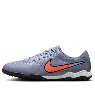 Nike Tiempo Legend 10 Academy Tf 'blue Eclipse Black' In Gray