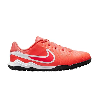Pre-owned Nike Tiempo Legend 10 Academy Tf Gs 'mad Energy Pack' | Red | Kid's Size 5.5