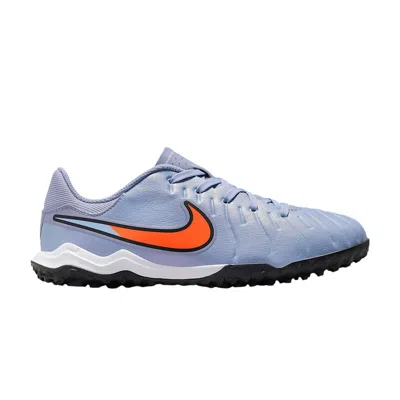 Pre-owned Nike Tiempo Legend 10 Academy Tf Gs 'scary Good Pack' | Blue | Kid's Size 4