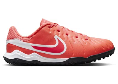 Pre-owned Nike Tiempo Legend 10 Academy Tf Mad Energy Pack Sneakers In Hot Lava/white