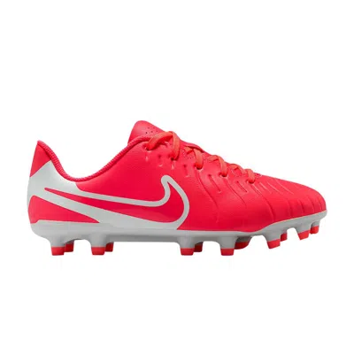 Pre-owned Nike Tiempo Legend 10 Club Mg Gs 'mad Energy Pack' | Red | Kid's Size 6