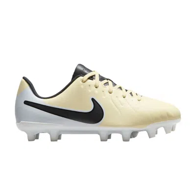 Pre-owned Nike Tiempo Legend 10 Club Mg Gs 'mad Ready Pack' | Cream | Kid's Size 5.5 In White