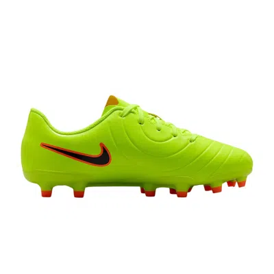 Pre-owned Nike Tiempo Legend 10 Club Mg Gs 'volt Black' | Yellow | Kid's Size 5.5