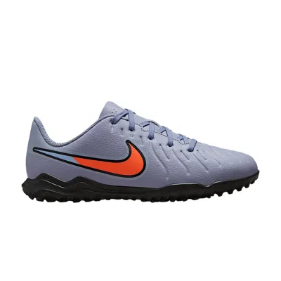 Pre-owned Nike Tiempo Legend 10 Club Tf Gs 'scary Good Pack' | Blue | Kid's Size 4.5