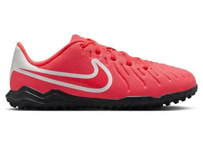 Pre-owned Nike Tiempo Legend 10 Club Tf Mad Energy Pack Sneakers In Hot Lava/white