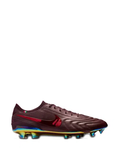 Nike Tiempo Legend 10 Elite Luxe Low-tops In Brown
