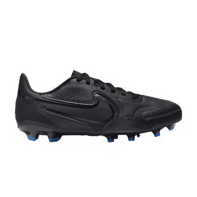 Pre-owned Nike Tiempo Legend 9 Club Mg Gs 'black Light Photo Blue' | Kid's Size 6