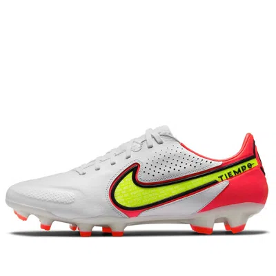 Nike Tiempo Legend 9 Pro Fg 'white Yellow' In Multi