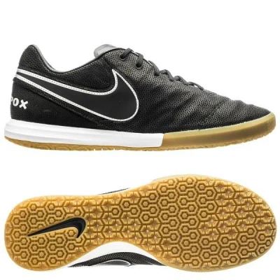 Pre-owned Nike Tiempox Proximo Leather Ic Tech Craft Pack 2.0 (black/metallic Silver) Us9