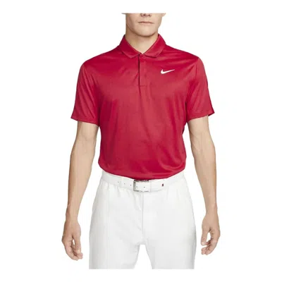 Nike Tiger Woods Dri-fit Adv Golf Polo Shirt 'red'