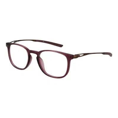 Nike Titanium Glasses (frames) In Burgundy