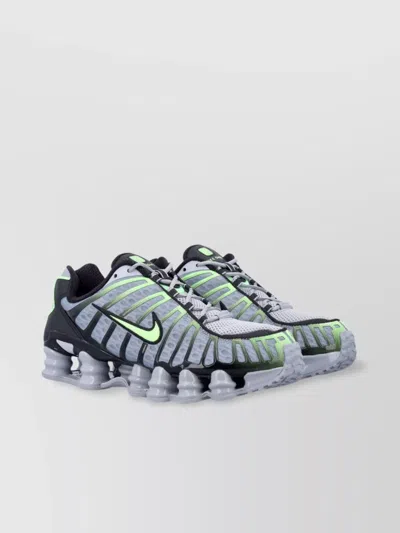 Nike Tl Shox Mesh Sneakers With Rubber Outsole In Multi