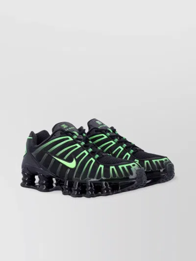 Nike Tl Shox Rubber Outsole Mesh Sneakers In Multi