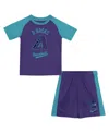 Nike Toddler 2-piece Court Purple Arizona Diamondbacks 2025 City Connect T-shirt And Shorts Set In Purple