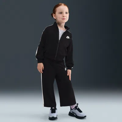 Nike Babies' Toddler 2-piece Floral Track Set In Black