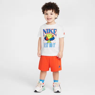Nike Babies' Toddler Ace Your Game 2-piece Jersey Shorts Set In Red