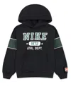 Nike Kids' Toddler And Little Boys Graphic Pullover Hoodie In Black