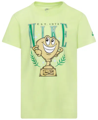 Nike Toddler And Little Boys  Kid Trophy T-shirt In Volt