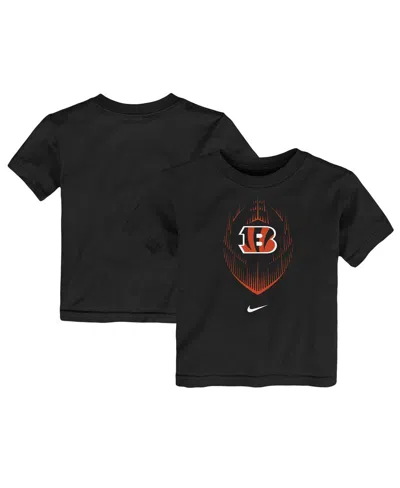 Nike Babies' Toddler Black Cincinnati Bengals Legend Icon Performance T-shirt