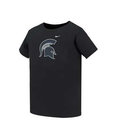 Nike Babies' Toddler Black Michigan State Spartans Legend Color Pop Performance T-shirt