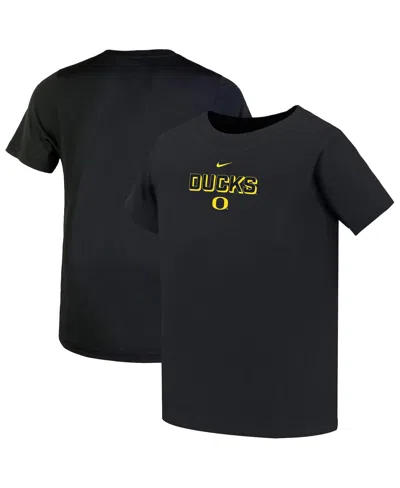 Nike Babies' Toddler Black Oregon Ducks Legend Performance T-shirt