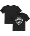 Nike Toddler Black Philadelphia Eagles Icon Legend T-shirt In Black