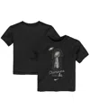 Nike Toddler Black Philadelphia Eagles Super Bowl Lix Champions Lombardi Trophy T-shirt In Black