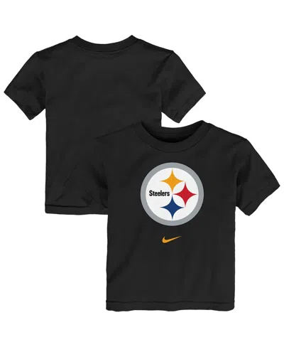 Nike Babies' Toddler Black Pittsburgh Steelers Primary Logo Legend Performance T-shirt