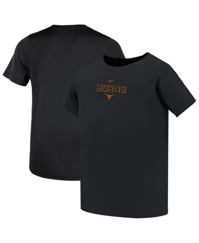 Nike Babies' Toddler Black Texas Longhorns Legend Performance T-shirt