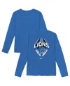 Nike Toddler Blue Detroit Lions Primetime Legend Iconâ Long Sleeve Performance T-shirt In Multi