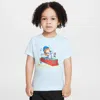 Nike Babies' Toddler Boxy Scooter T-shirt In Blue