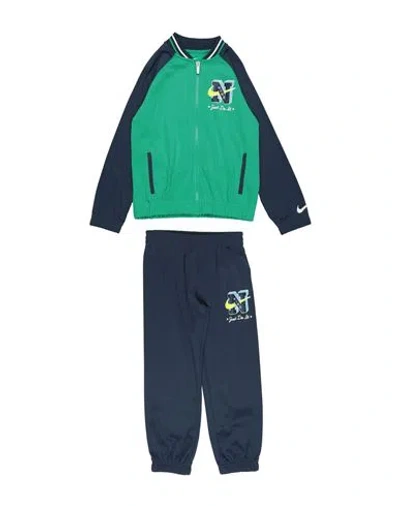 Nike Babies'  Toddler Boy Tracksuit Green Size 6 Polyester