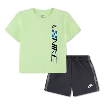Nike Babies' Toddler Boys 2-pc. Short Set In Green