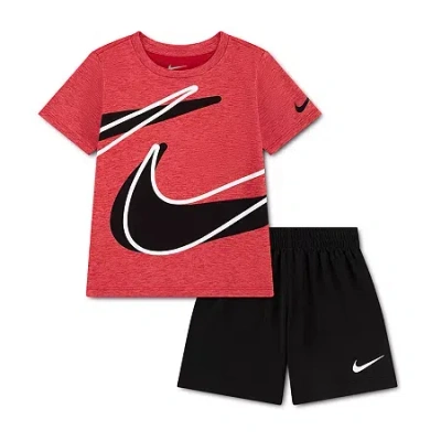 Nike Babies' Toddler Boys 2-pc. Short Set In Red