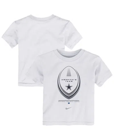 Nike Babies' Toddler Boys' 2t-5t Icon Legend Dallas Cowboys Crewneck Short-sleeve T-shirt In Multi