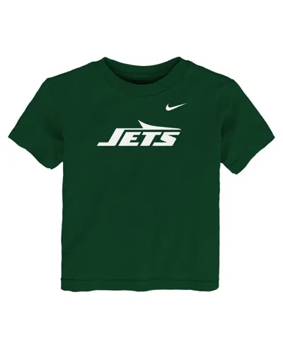 Nike Babies' Toddler Boys' 2t-5t New York Jets Crewneck Short-sleeve T-shirt In Green