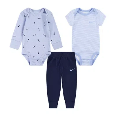 Nike Babies' Toddler Boys 3-pc. Pant Set In Blue