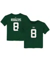 NIKE TODDLER BOYS AND GIRLS NIKE AARON RODGERS GREEN NEW YORK JETS PLAYER NAME AND NUMBER T-SHIRT