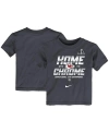 NIKE TODDLER BOYS AND GIRLS NIKE ANTHRACITE KANSAS CITY CHIEFS SUPER BOWL LVIII CHAMPIONS PARADE T-SHIRT