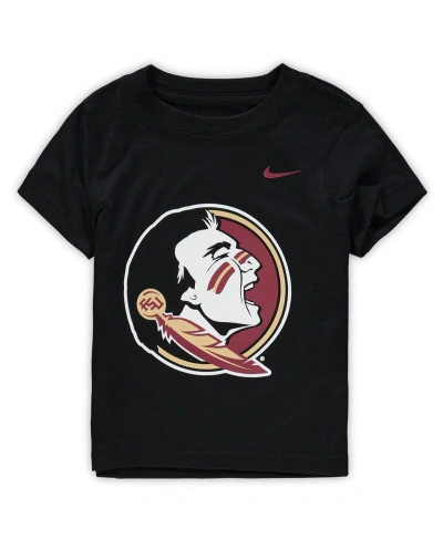 Nike Babies' Toddler Boys And Girls  Black Florida State Seminoles Legend Logo Performance T-shirt