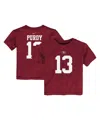 Nike Toddler Boys And Girls  Brock Purdy Scarlet San Francisco 49ers Player Name And Number T-shirt In Scarlet