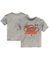 NIKE TODDLER BOYS AND GIRLS NIKE GRAY KANSAS CITY CHIEFS SUPER BOWL LVIII CHAMPIONS LOCKER ROOM TROPHY CO