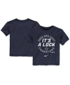 Nike Toddler Boys And Girls  Navy Dallas Cowboys 2023 Nfc East Division Champions Locker Room Trophy  In Navy