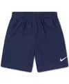 Nike Toddler Boys Dri-fit Mesh Pull-on Shorts In U90midnigh