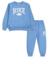 Nike Toddler Boys Gameday Essentials 2-piece Sweatshirt And Pants Set In Blue