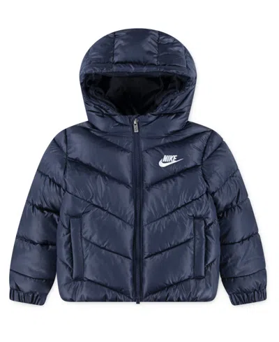 Nike Babies' Toddler Boys Neutral All Day Play Puffer Jacket In Blue