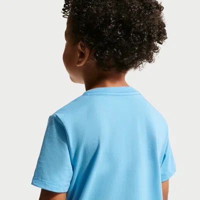 Nike Babies' Toddler Club 2-piece Knit Shorts Set In Blue